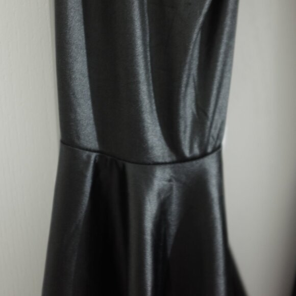 COPY - Vintage-Style Black Wide-Leg Flared Pants - Picture 3 of 8